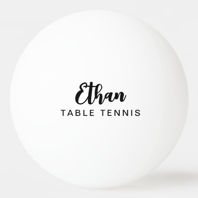 Simple Table-Tennis Script Name Ping-Pong Ball (Front)
