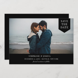 Simple Tag Photo Save The Date