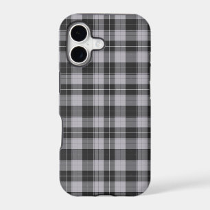 Simple tartan pattern in grey