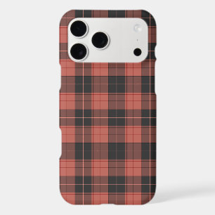 Simple tartan pattern in red