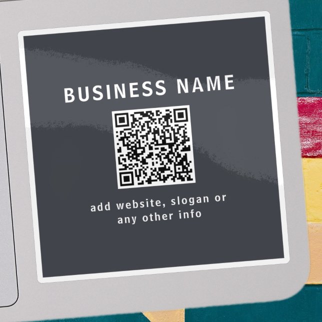 Simple Template for your QR code | Dark Grey (Creator Uploaded)