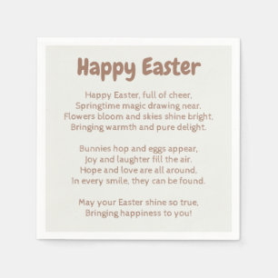 Simple Text Sketch Napkin