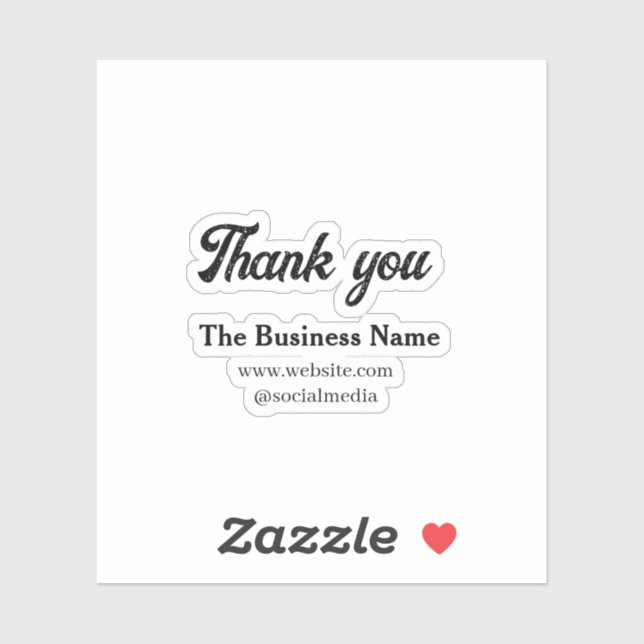 Simple thank you add business name details text  t (Sheet)