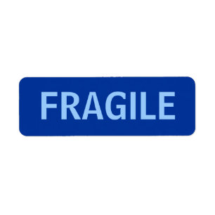 Simple thème bleu délicat autocollants