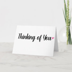 Simple Thinking of You Card