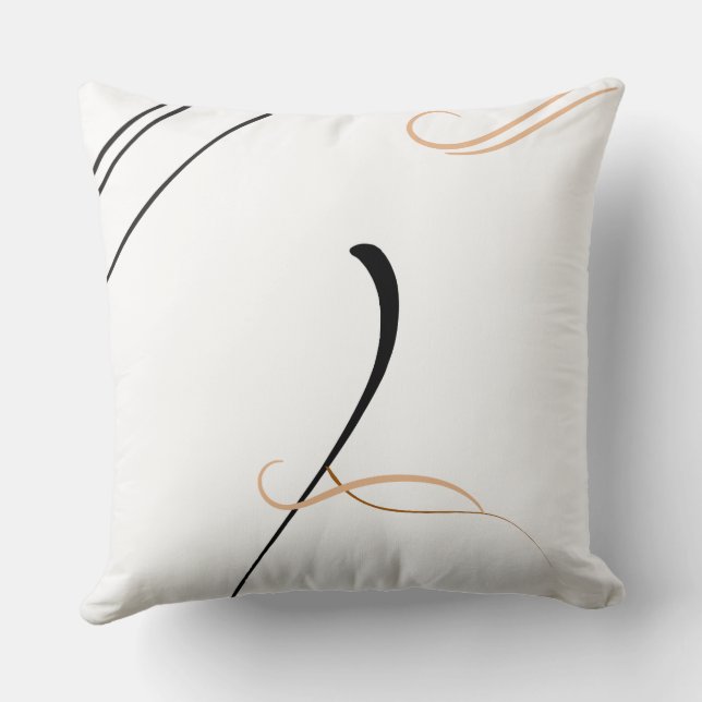simple throw pillow (Back)