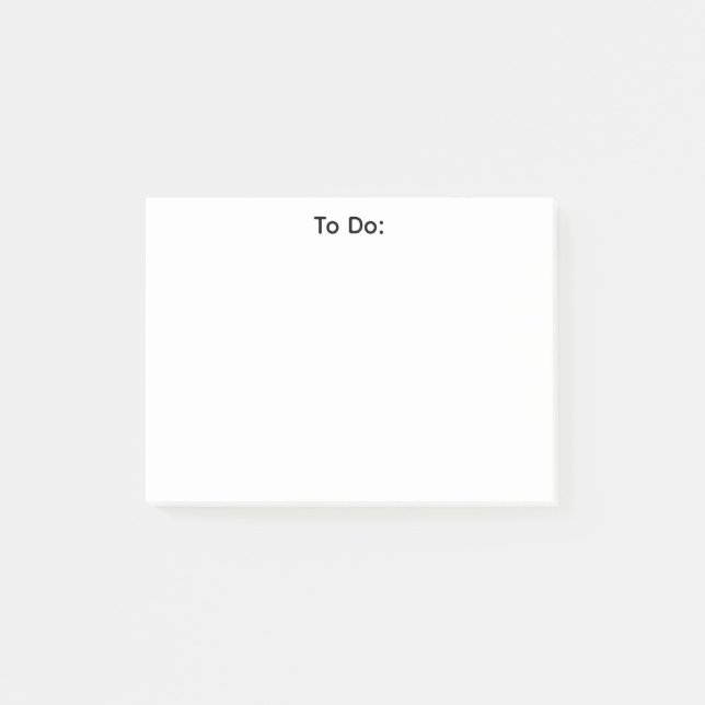 Simple To Do List - Notes (Front)