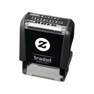 Simple to personalize unique self-inking stamp