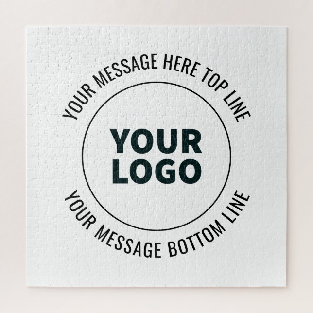 Simple to Replace with Your Logo or Image  Jigsaw Puzzle (Vertical)
