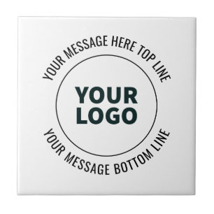 Simple to Replace with Your Logo or Image Tile