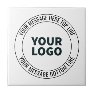 Simple to Replace with Your Logo or Image  Tile