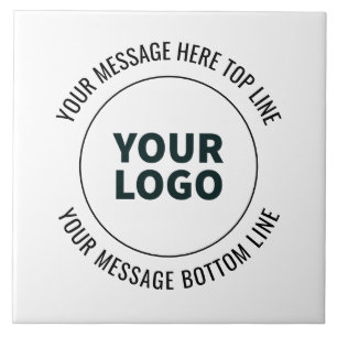 Simple to Replace with Your Logo or Image  Tile