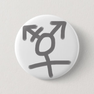 Simple trans symbol 2 inch round button