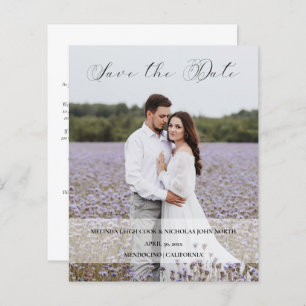 Simple Transparency Effect Photo Typography Script