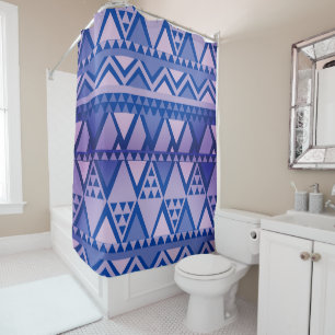 Simple Tribal Art Pattern Violet