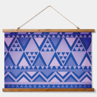 Simple Tribal Art Pattern Violet
