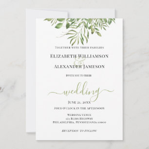 Simple Tropical Foliage  Announcement