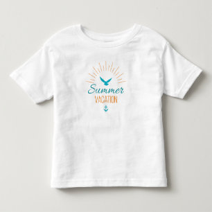 Simple Tropical Summer Vacation Shirt
