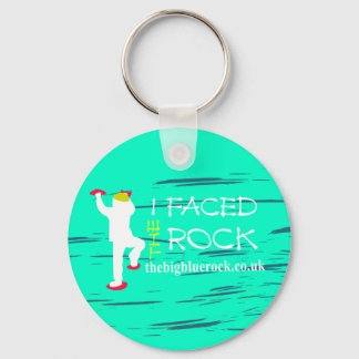 simple turquoise keychain