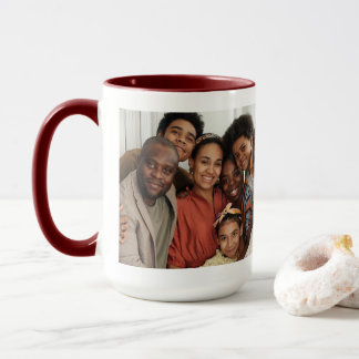Simple Typewriter | Merry Christmas Photo Mug