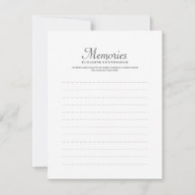 Simple Typography Memories Photo Memorial Reply