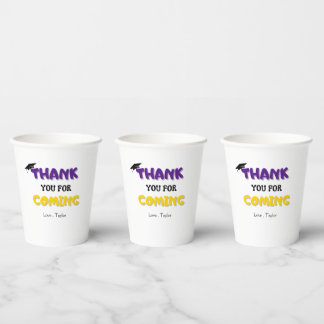 Simple Typography Quote Graduating Paper Cups