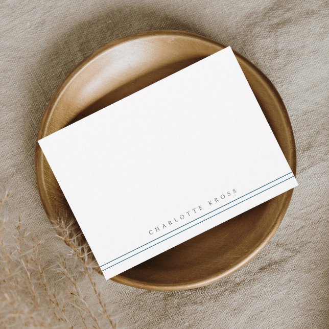 Simple Typography Stripe Thank You Card (Creator Uploaded)