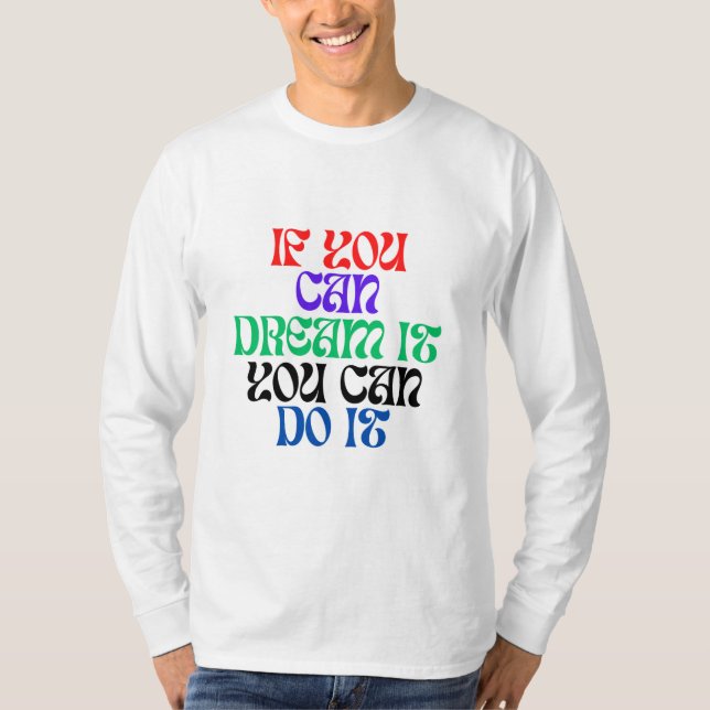 Simple Typography T Shirt (Front)