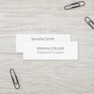 Simple, unique Rodan and Fields Business Cards