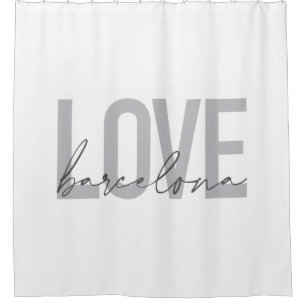 Simple, urban, modern, cool design Love Barcelona