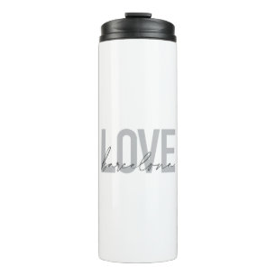 Simple, urban, modern, cool design Love Barcelona Thermal Tumbler