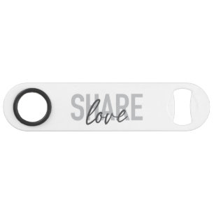Simple, urban, trendy, modern type Share Love Bar Key