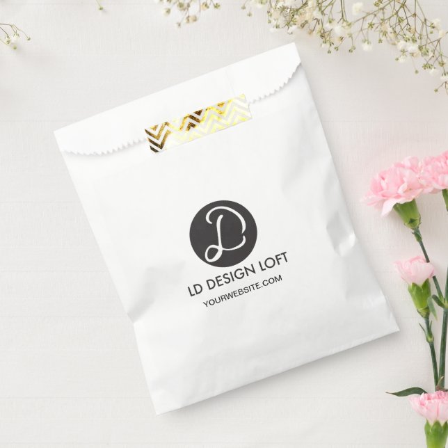 Simple Use Your logo and website Favour Bag (Sealed)