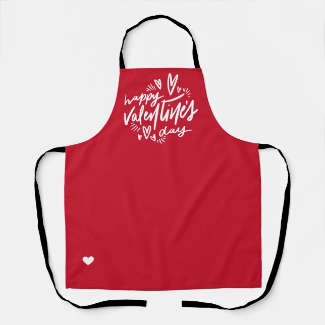 Simple  Valentine's Apron (Front)