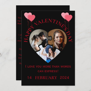 Simple Valentine's Day Photo Card
