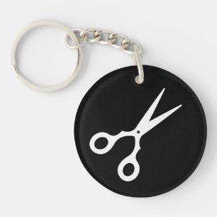 Simple Vector Scissors (Pick Your Own Colour) Keychain