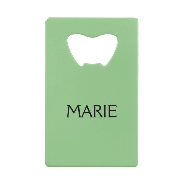 SIMPLE VERT MINIMAL AJOUTER VOTRE NOM TEXTE CADEAU (Devant)