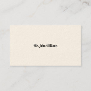 Simple Victorian Calling Cards