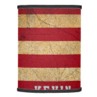Simple Vintage American Flag Lamp Shade.