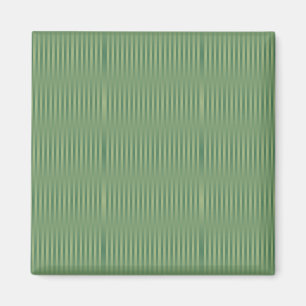 Simple Vintage Olive Sage Green Gradient Striped Magnet
