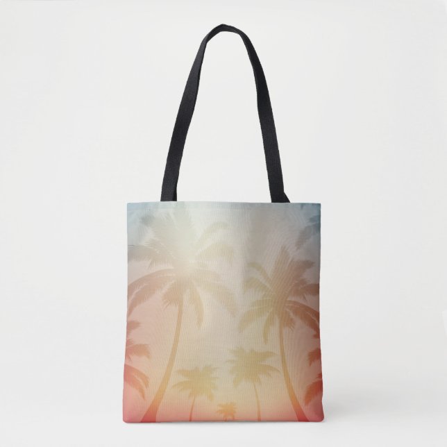 Simple Warm Tropical Background | Tote Bag (Front)