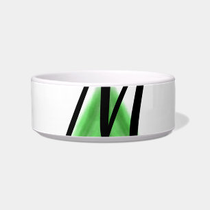 Simple watercolor Christmas pattern add monogram T Bowl