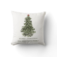 Simple Watercolor Christmas Tree 