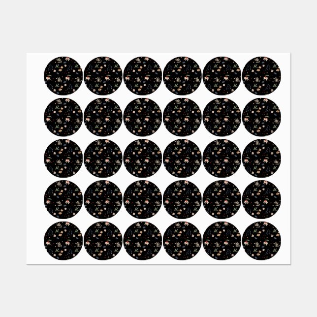 Simple watercolor flowers 1 (Sheet)