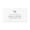 Simple watercolor greenery wedding RSVP online