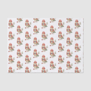 Simple Watercolor Nutcracker Christmas Tissue Paper