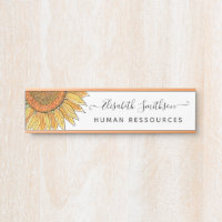 Simple Watercolor Sunflower Professional Floral