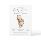 Simple Watercolor Winnie the Pooh Baby Shower
