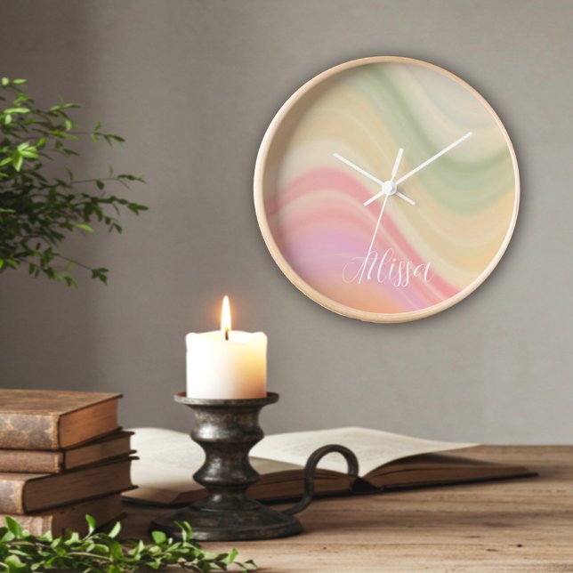 “Simple Wave” Personalized Inspirivity Clock (Creator Uploaded)