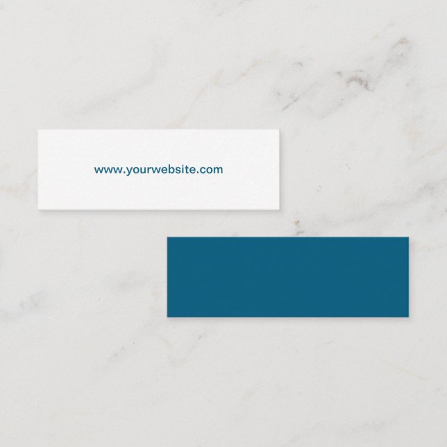 Simple Website Promotional Business Cards (Front/Back)